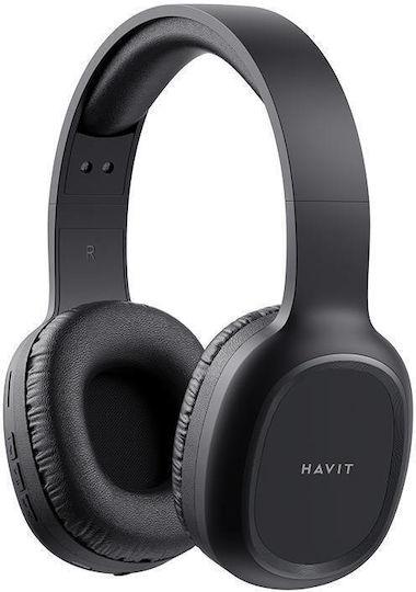 Havit H2590BT Pro Ασύρματα / Ενσύρματα Over Ear Ακουστικά με Ραδιόφωνο Μαύρα