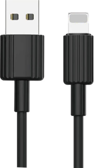 Leewello LW-143 Auto-Ladegerät 2.4A mit Anschlüssen: 2xUSB mit Kabel Blitzschlag Schwarz Farbe