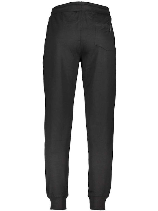 U.S.Grand Polo Club Men's Sweatpants with Rubber Black