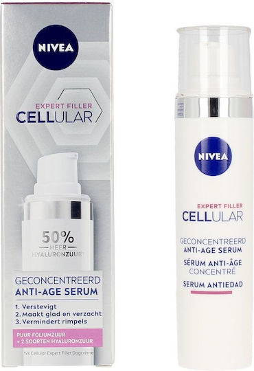 Nivea Hyaluron Cellular Anti-Age Filler Anti-aging Serum Face with Hyaluronic Acid & Collagen 20ml