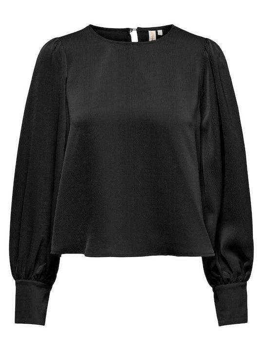 Only Women's Blouse Long Sleeve Black