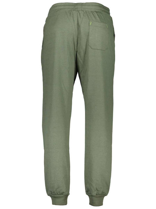 Gian Marco Venturi Men's Sweatpants with Rubber Green