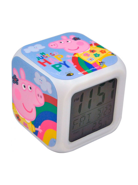 Kids Licensing Desktop Clock Peppa Pig