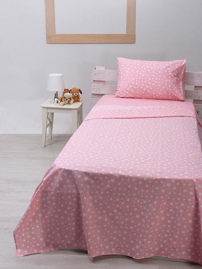 Sunshine Cotton Feelings 22 Детски Плик за Завивка Единичен Памучен Розов 170x250бр