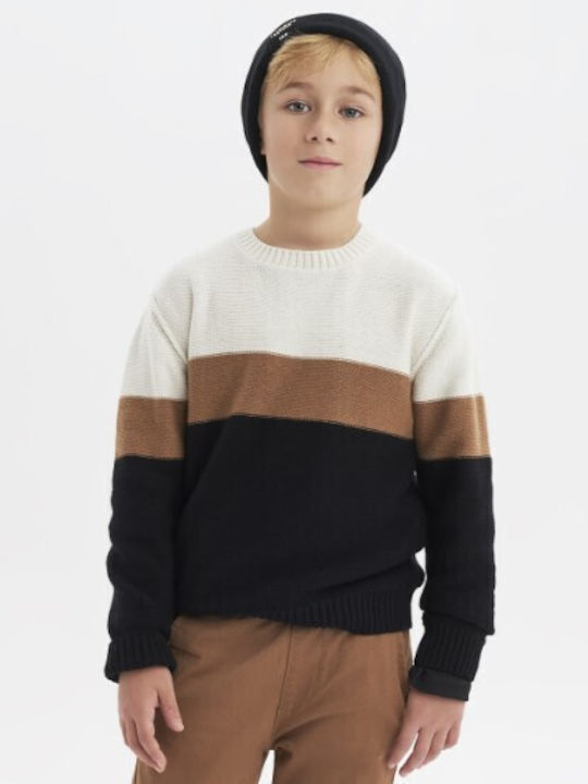 iDO Kids Sweater Long Sleeve Ecru