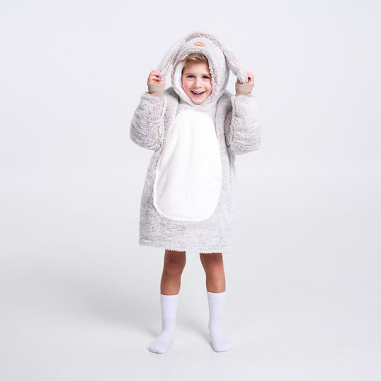 Noxxiez Pătură Fleece Gri 160 cm