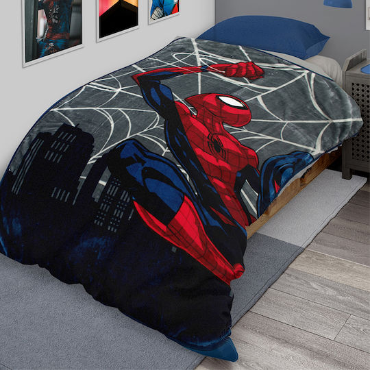Dimcol Blanket Velvet Spider-man 512 Dimcol 160x220cm