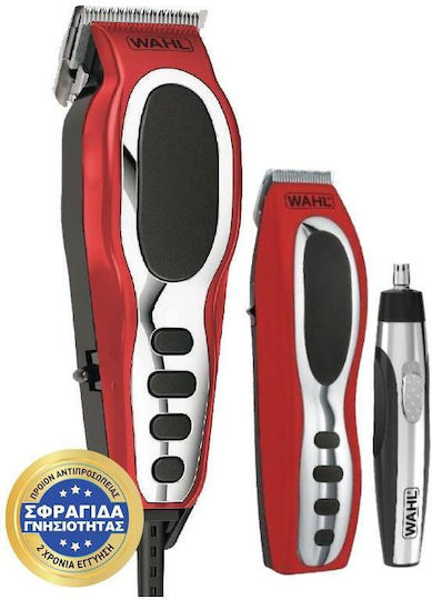 Wahl Professional Close Cut Pro Combo Σετ Κουρευτικής Μηχανής Ρεύματος Κόκκινο 79520-5616