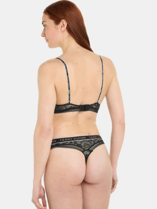 Tommy Hilfiger Bralette Σουτιέν Μαύρο