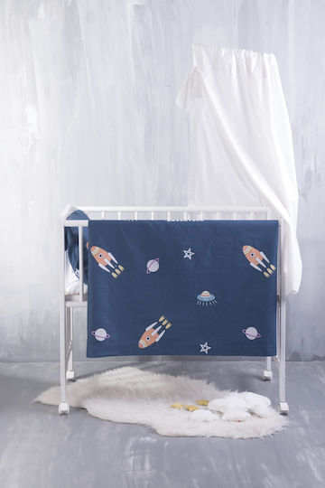 Rythmos Spaceship Blau 80x110cm