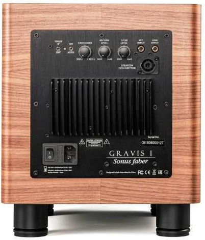 Sonus Faber Gravis I 18128-3229 Autoîntăritor Subwoofer cu Difuzor 12.4" 150W Nuci