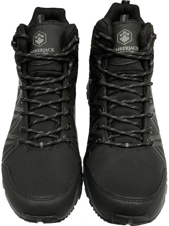 Lumberjack Shell Herren Wanderschuhe Wasserdicht Schwarze