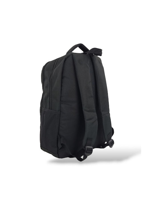 R&J Fabric Backpack Black 27lt