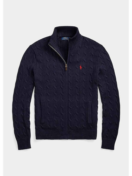 Cardigan pentru Bărbați Albastru