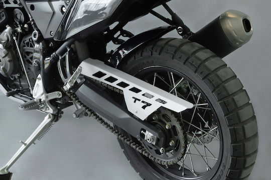 C-Racer Протектор за верига на мотоциклет Yamaha Десетеро 700 Черен