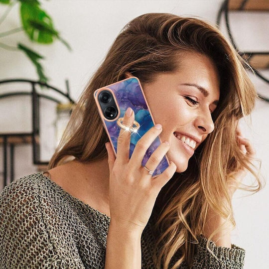Electroplating Back Cover Σιλικόνης Μωβ (Oppo A98)