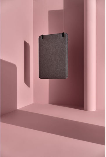Acustio Panou Material De Tratament Audio (1 Buc) 39cm x 120cm x 38mm În Culoare Gri