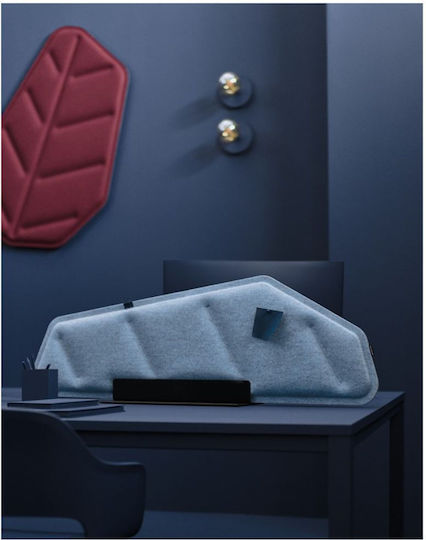 Acustio (1pcs) 45cm x 120cm x 38mm in Gray Color
