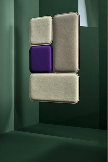 Acustio Sound Absorbing Panel (1pcs) 60cm x 60cm x 38mm in Green Color