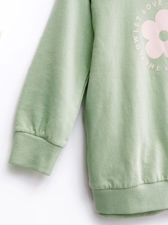 Rochie pentru Copii Rochie de fete Mânecă lungă Verde