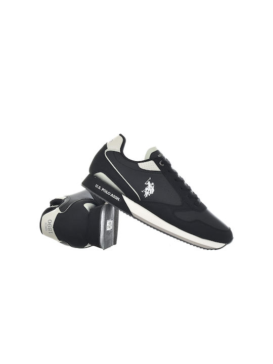 U.S. Polo Assn. Assn Ανδρικά Sneakers Μαύρα