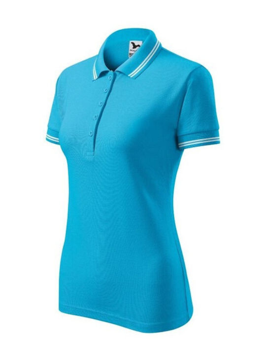 Adler Men's Short Sleeve Promotional Blouse Turquoise