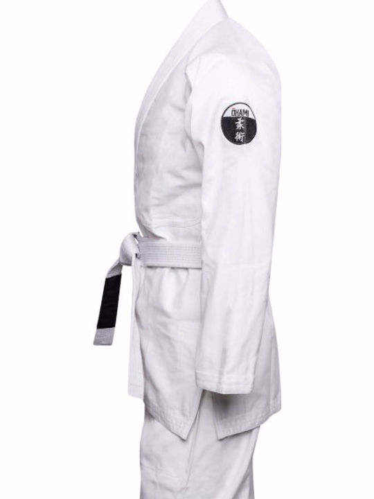 Okami Ανδρική Στολή Jiu Jitsu Λευκή