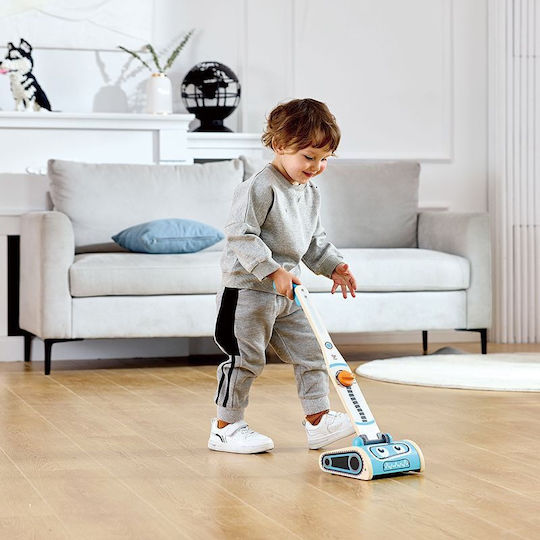 Hape Ηλεκτρική Σκούπα από Ξύλο για 2+ Ετών 7τμχ