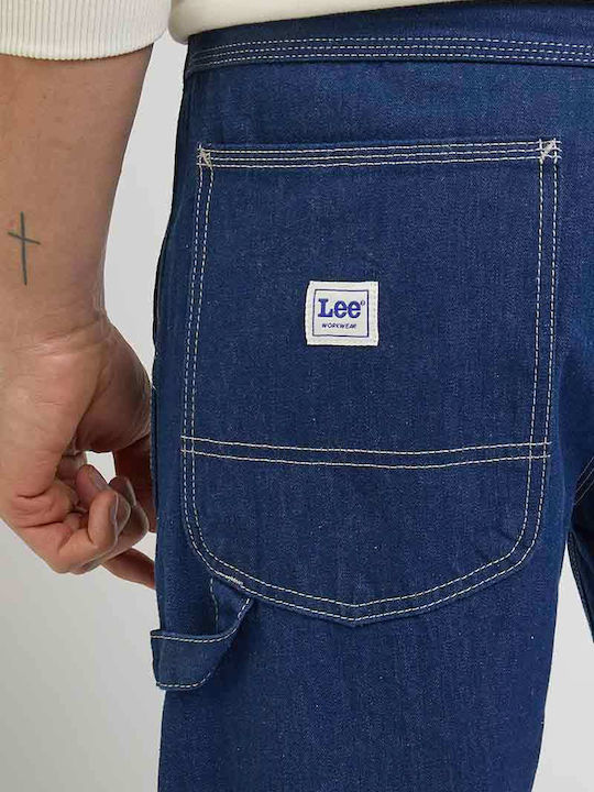 Carpenter Men's Jeans Pants with Relaxed Fit Blue