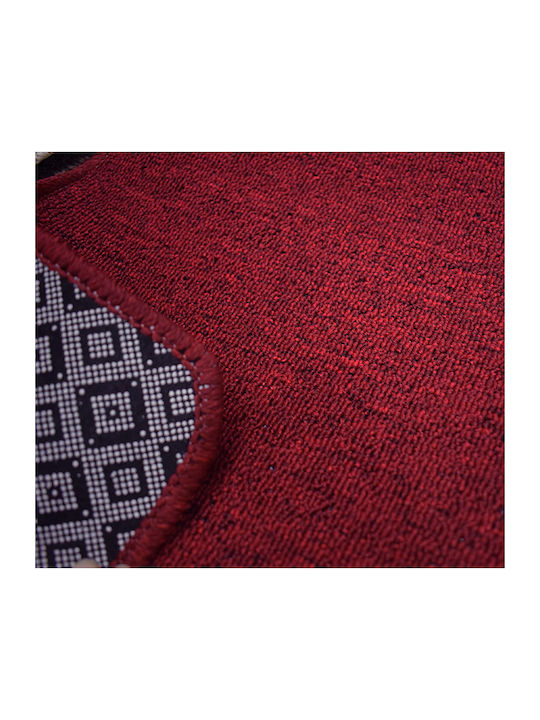 Ns Carpets Hummer Carpet Red Width 400cm Cut-to-Measure