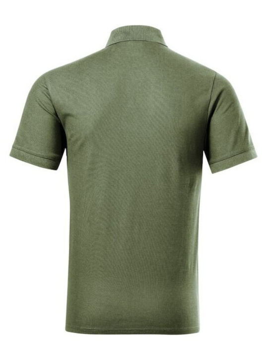 Malfini Men's Short Sleeve Promotional Blouse Green