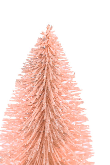 Weihnachtsdekorationen mit Bäumen 8cm Rosa Weihnachtsdekorationen mit Bäumen 8cm Rosa