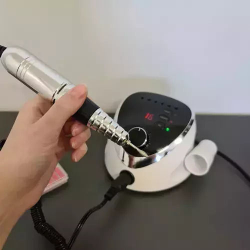 Beautylushh Τροχός Νυχιών Ρεύματος 68W Μαύρος 35000 Στροφών με Πεντάλ