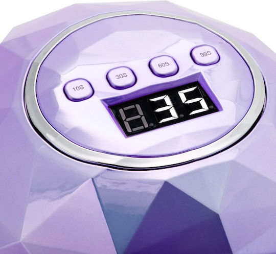 Activeshop Nail Polish Curing Lamp UV / LED 86W Purple