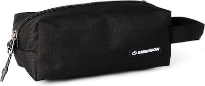 Emerson Pencil Case with 1 Compartment Black