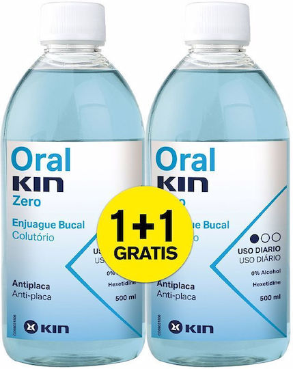 Kin Mouthwash Apă de Gură 2x0ml