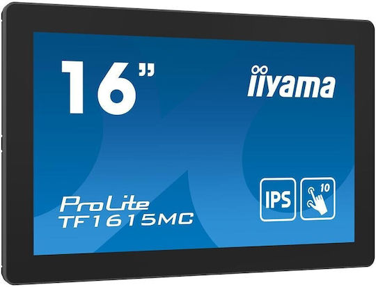 Iiyama Prolite TF1615MC-B1 IPS Touch Portable Monitor 15.6" FHD 1920x1080 with Response Time 25ms GTG