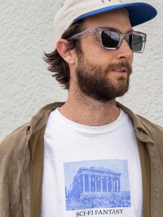 Chpo Anna Sunglasses Gray with Acetate Frame & Gray Lens