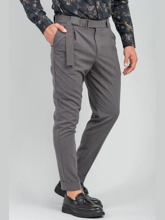 Vittorio Artist Herrenhose Chino Gray