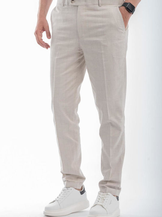 Pantaloni Elastic cu Croială Normală Negru