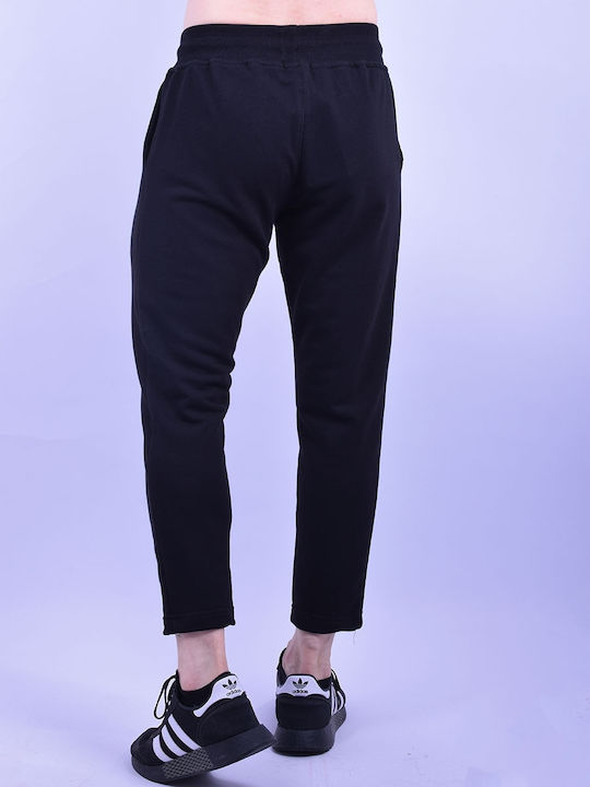 New Wave Pantaloni pentru bărbați Negru