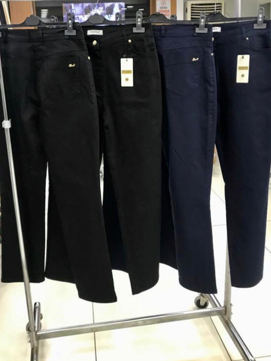 High Waist Women's Jean Trousers