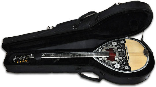 Suitcase Bouzouki Padded Black