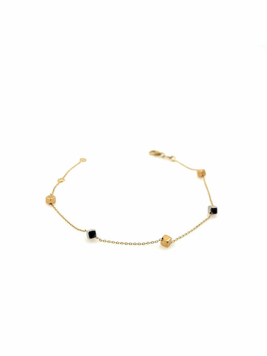 CHrysolithos Bracelet made of Gold 14K