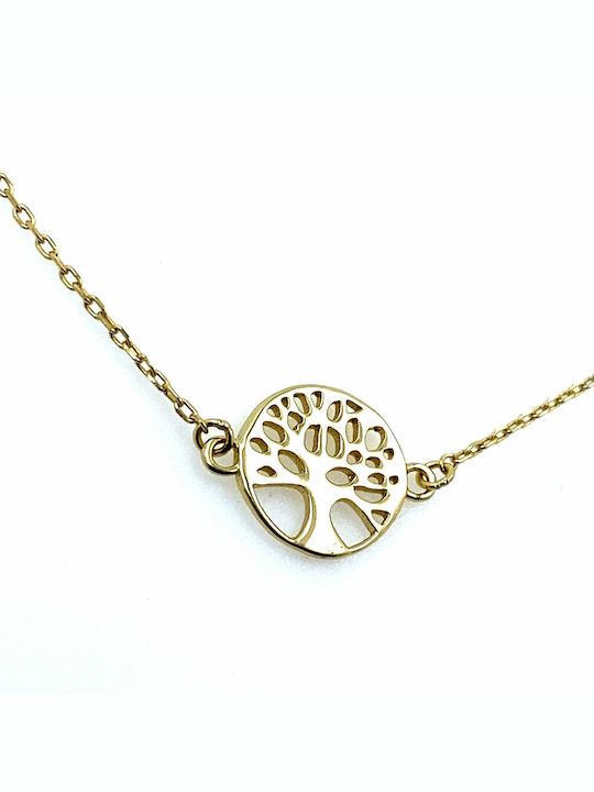 CHrysolithos Bracelet Chain made of Silver Gold Plated