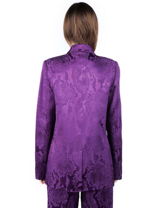 Zoya Blazer pentru femei Sacou Violet