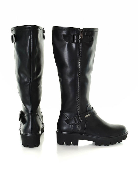 Devergo Women's Boots with Zipper Black