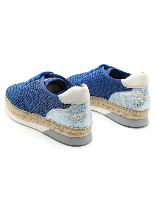 Kanna Damen Espadrilles in Blau Farbe