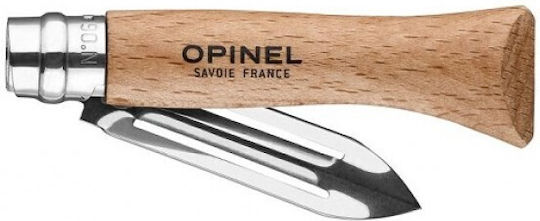 Opinel Αποφλοιωτής/Καθαριστής Φρούτων & Λαχανικών από Ανοξείδωτο Ατσάλι Opinel Αποφλοιωτής/Καθαριστής Φρούτων & Λαχανικών από Ανοξείδωτο Ατσάλι