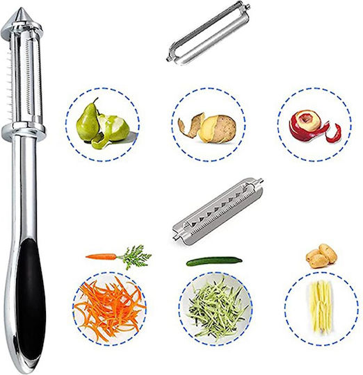 Fruit & Vegetable Peeler/Cleaner made of Stainless Steel